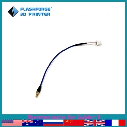 FLASHFORGE 3d Printer Parts Thermocouple for Inventor 2 Guider 2 Guider 2S Thermistor Replacement Accessories