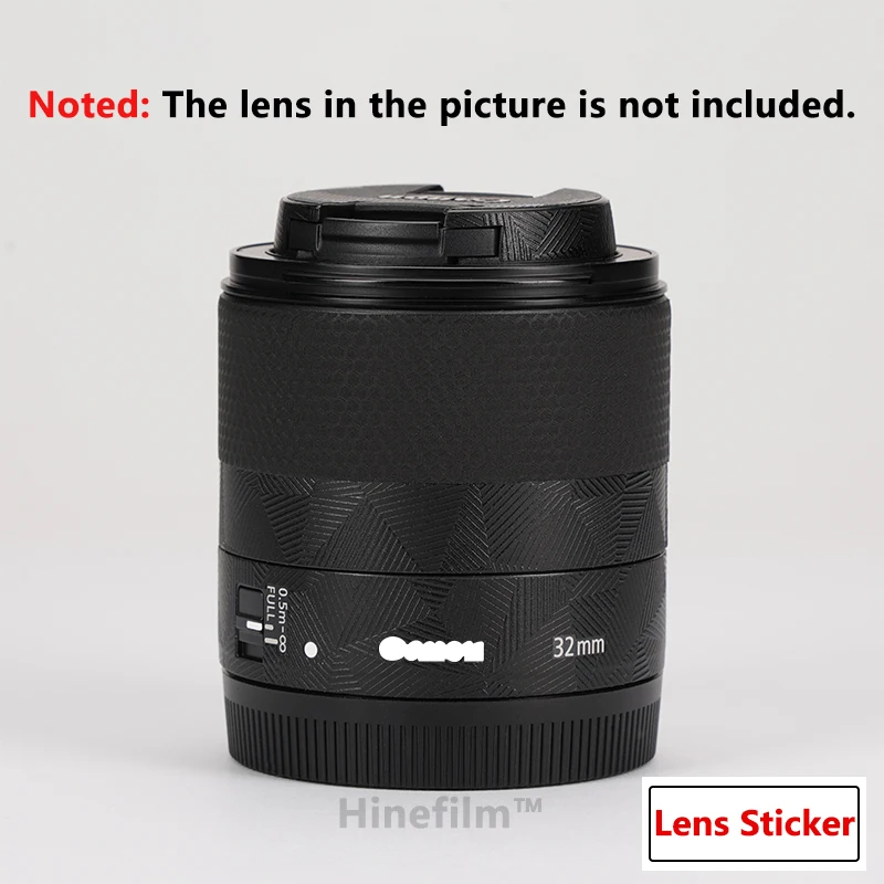 32 1.4/Emf32 1.4เลนส์ผิวป้องกันฟิล์มสำหรับ Canon EF-M 32มม.F/1.4 STM เลนส์ Premium รูปลอกผิว