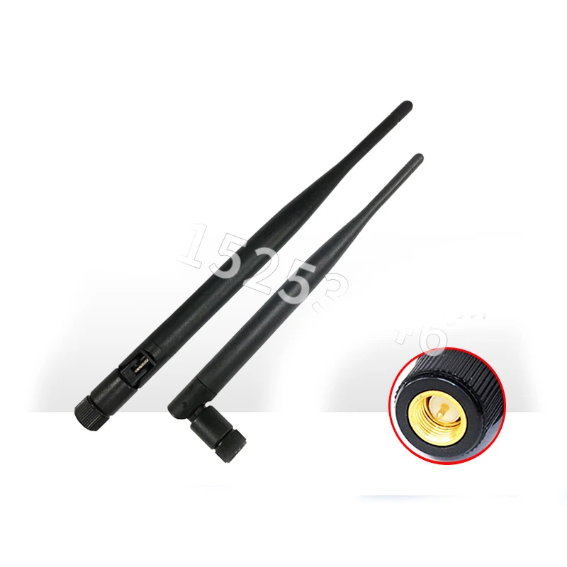 10 Teile/los 433MHZ/470MHZ Säulen Kleber stick Antenne Stecker Für GPRS/GSM/WIFI 5DBI SMA ellenbogen