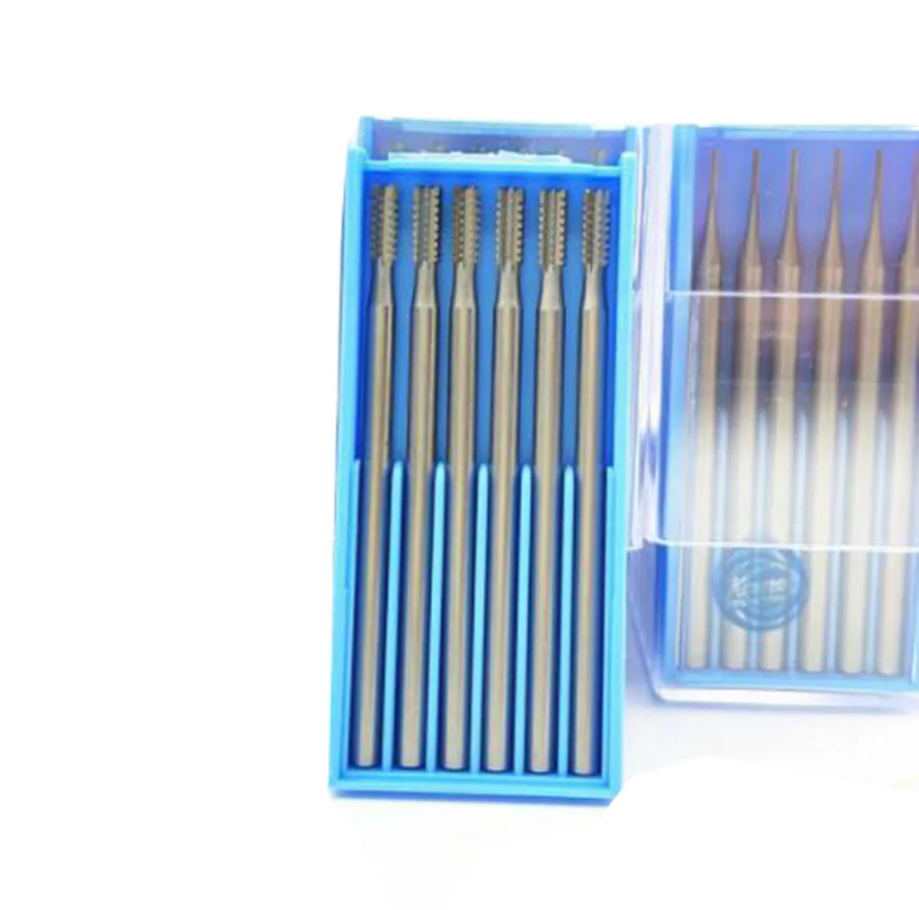 3Packs 36# 2.35mm Cylinder Steel Straight Burs Komet for Jewelry Rotary Polish