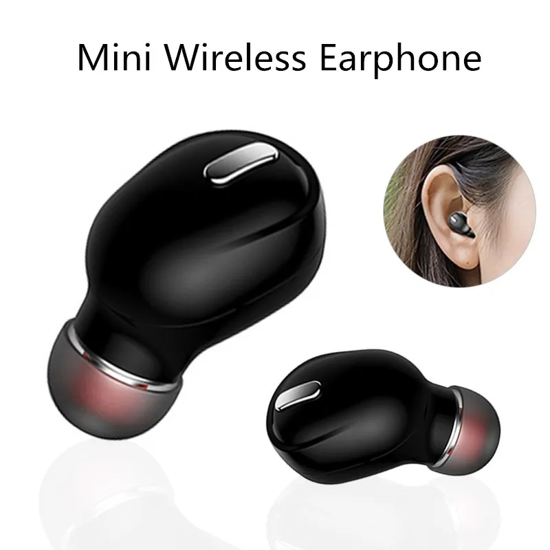 Mini Wireless Bluetooth Earphone Headphones Sport Gaming Headset With Mic Handsfree Stereo Earbuds For Xiaomi all phones X9