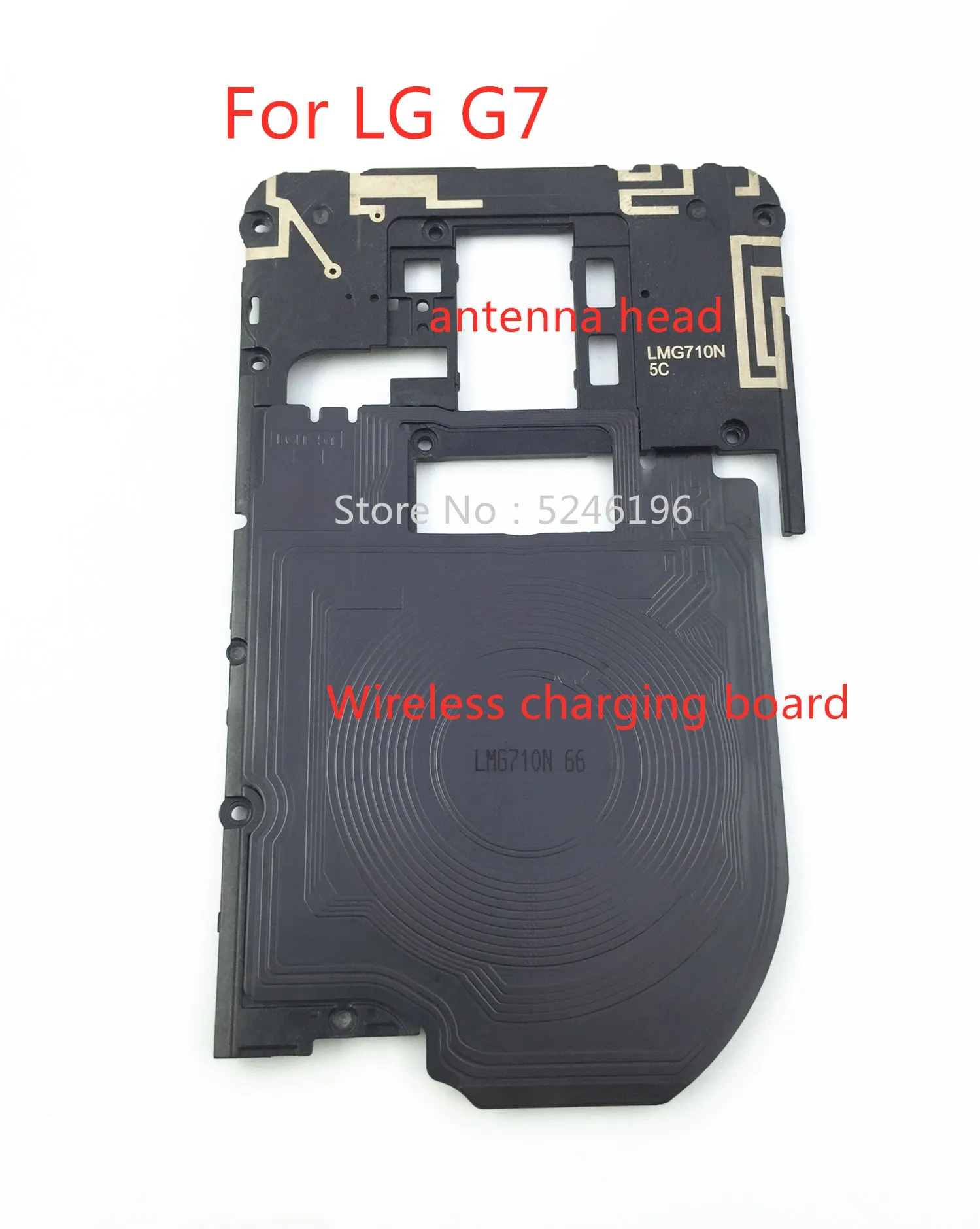 1pcs Wireless charging board NFC Signal Antenna Cover Bottom Sound Speaker For LG G7 G710 G710N Replace Part