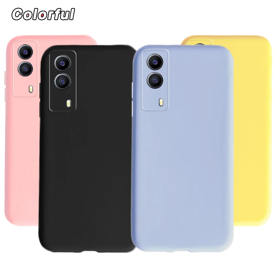 Shockproof Case For Vivo Y72 5G Case IQOO Z3 V2073A Coque Soft Silicone Phone Cover For Vivo Y53S Y 53S Y72 5G Back Cover Funda