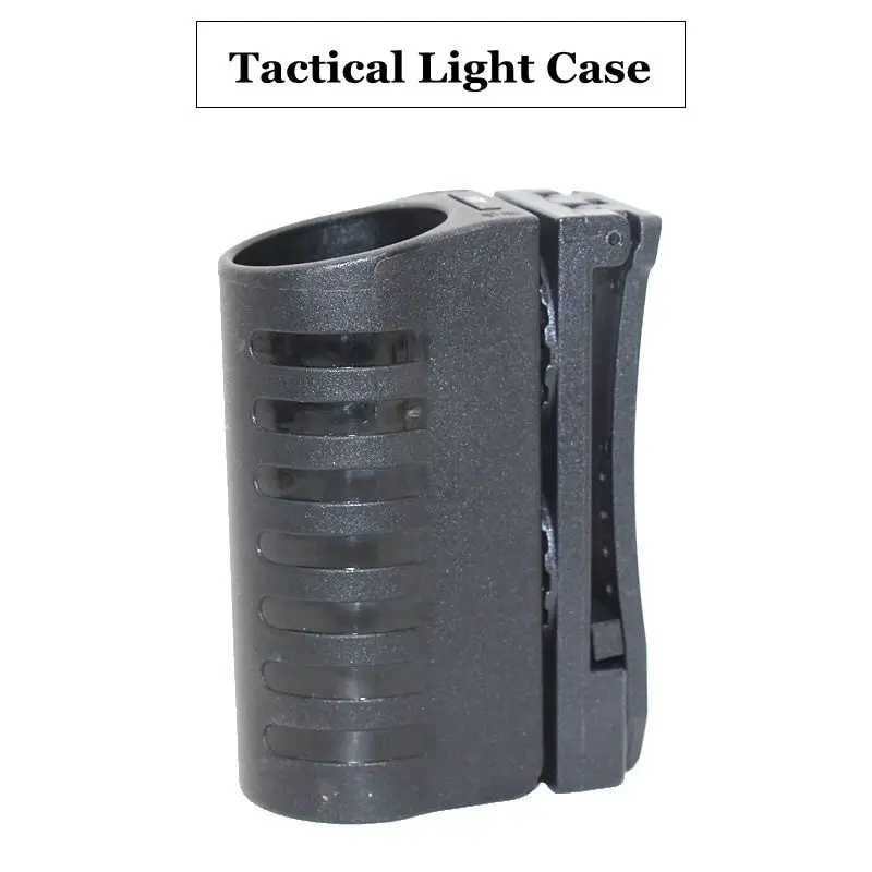 3.5cm 1.5inch Flashlights Holder 360 Degrees Rotation Flashlight Holster for Duty Belt Tactical Light Case Pouch