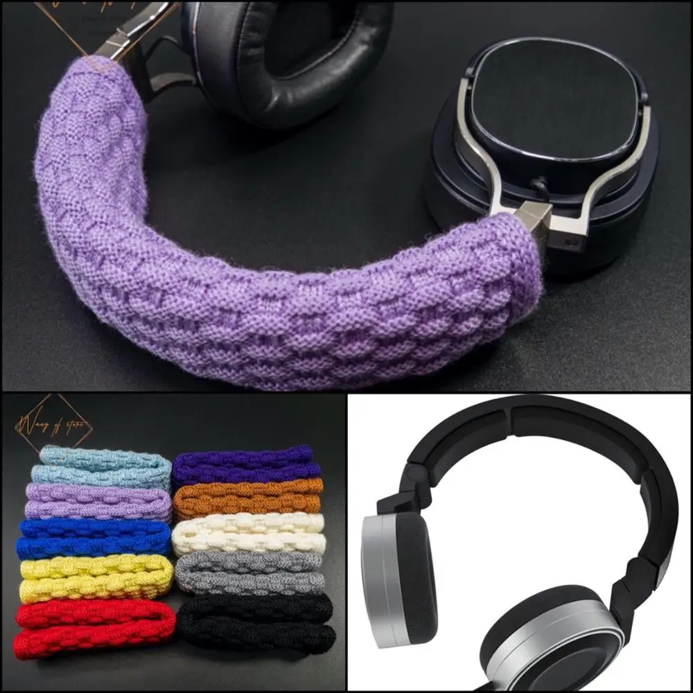 

Повязка на голову из чистой шерсти, подушка, верхняя часть для наушников AKG K167 K182 K520, гарнитура для наушников