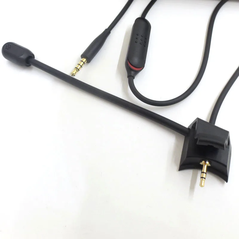 Microphone Game Headset Cable For BOSE Quiet Comfort 35 II QC35II Detachable Gaming Noise Cancelling Headphone Headset