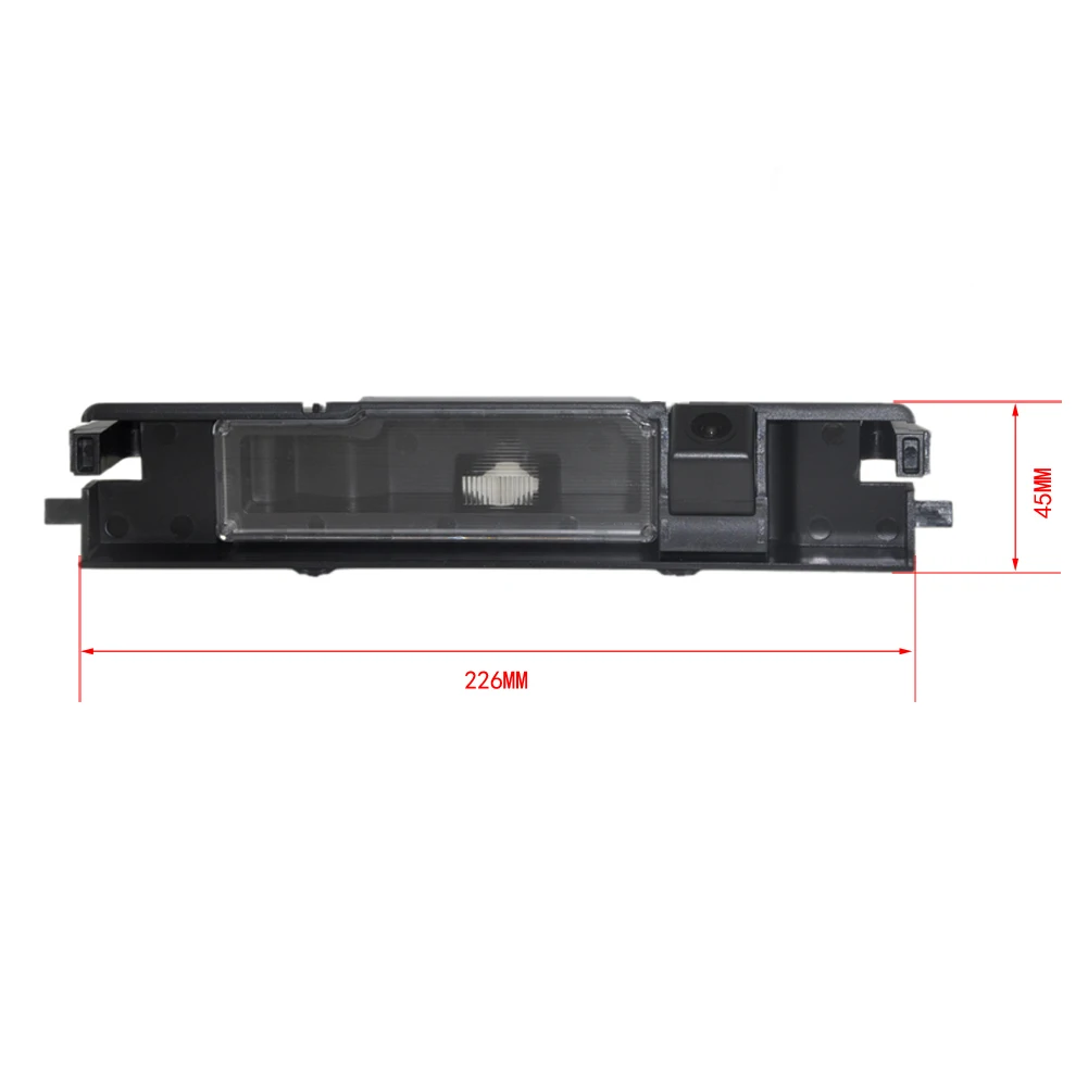 Intelligent Dynamic Trajectory Tracks Rear View Parking  Camera Moving Guide Line  For Toyota Yaris/Vitz Yaris 2006 - 2012