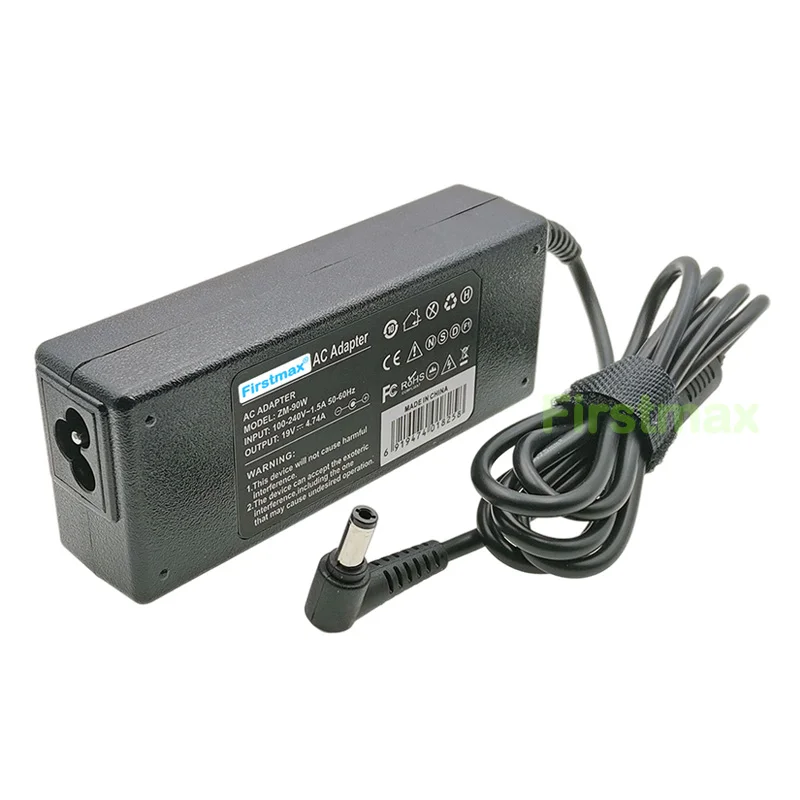 

19V 4.74A 90W Charger Power Supply for Intel NUC KIT 11 NUC11PAHi3 Pro NUC11TNH NUC11TNHi3 NUC6CAYH NUC6i3SYH NUC7i7BNH Mini PC