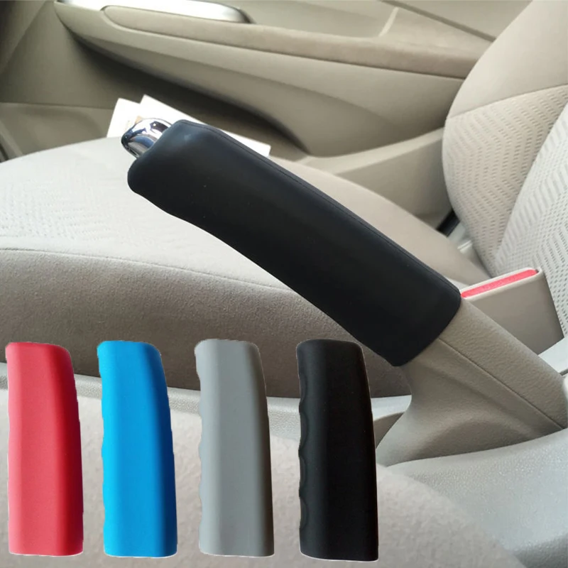 1 Pcs Hand Brake Set Universal Car Handbrake Sleeve Silicone Gel Cover Anti-Skid Auto Parking Brake Auto parts