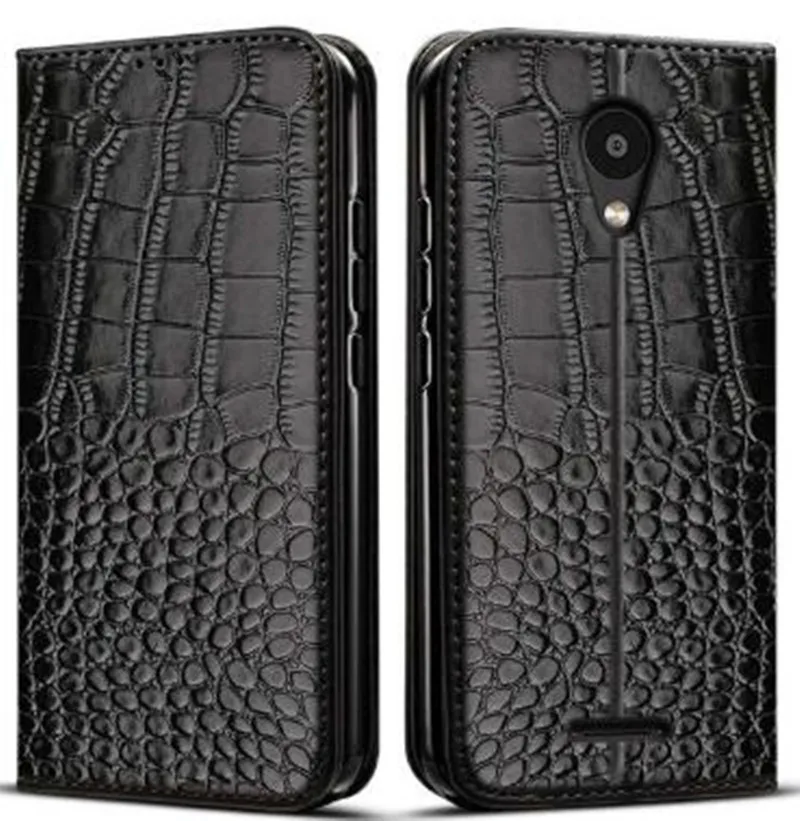 Flip Case For Umidigi Rome X Plus E A3 A5 Z2 S2 Lite S3 Pro F1 Play One Max Crocodile texture Leather Magnetic Wallet Cover