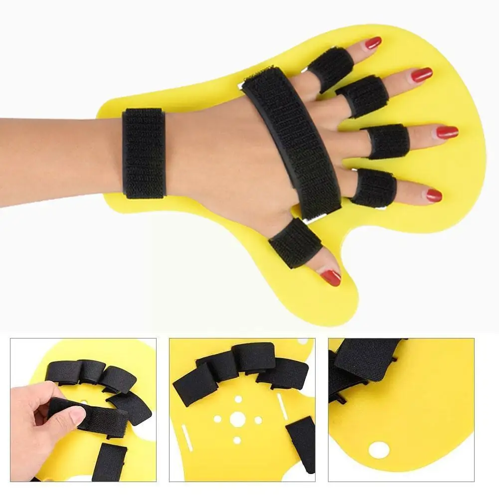 Adjustable Gloves Supports Finger Board and Training Finger Correction Support Hand Splint Supports Plate Orthopedic Brace Y7X9