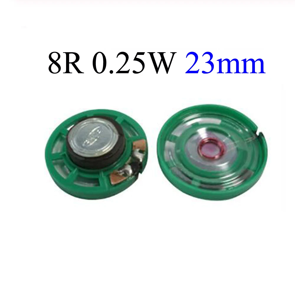 YuXi Ultra-thin Mini speaker 8 16 32 ohms 0.25 watt 0.25W 0.5W 16R 32R speaker Diameter 20/21/23/27/29/36/40 MM