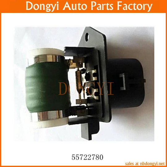 

Auto Blower Motor Resistor 55722780