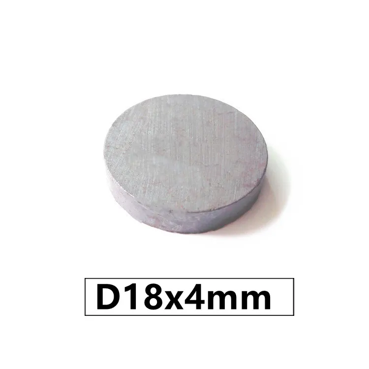 

10-30pcs/lot Y30 Disk Ferrite Magnet 18*4 mm Permanent magnet 18mm x 4mm Black Round Speaker magnet 18x4 mm