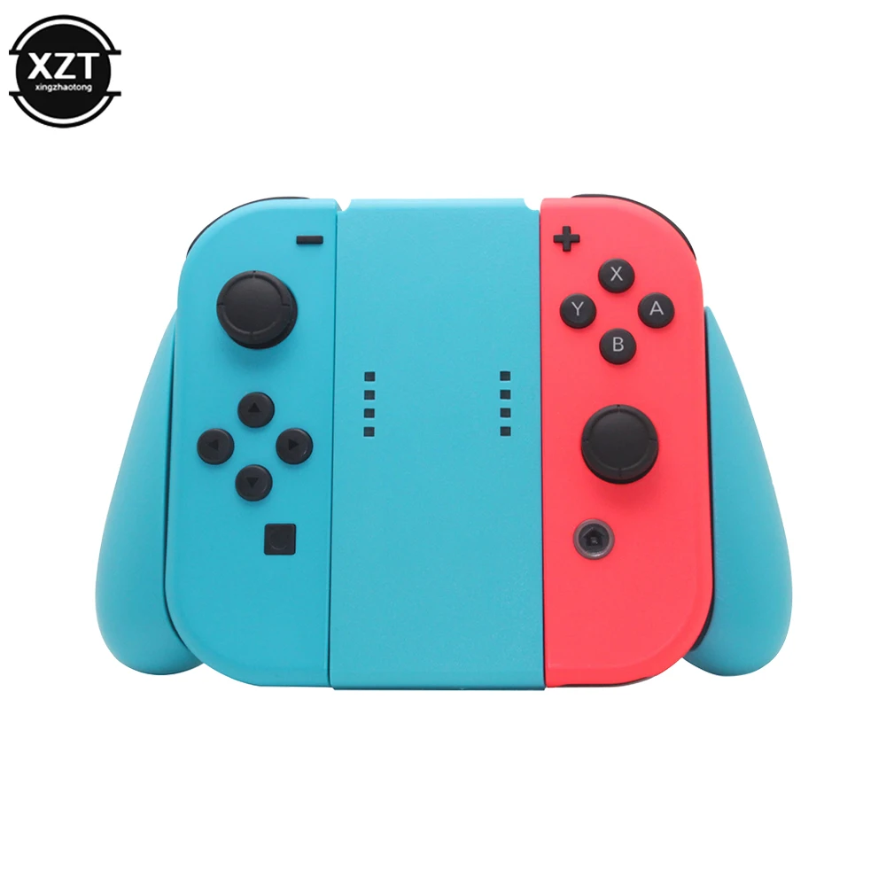 1 buah Handel Grip Gaming Controller pegangan nyaman Bracket Support Holder untuk Nintend Switch Joy-Con pegangan plastik Bracket