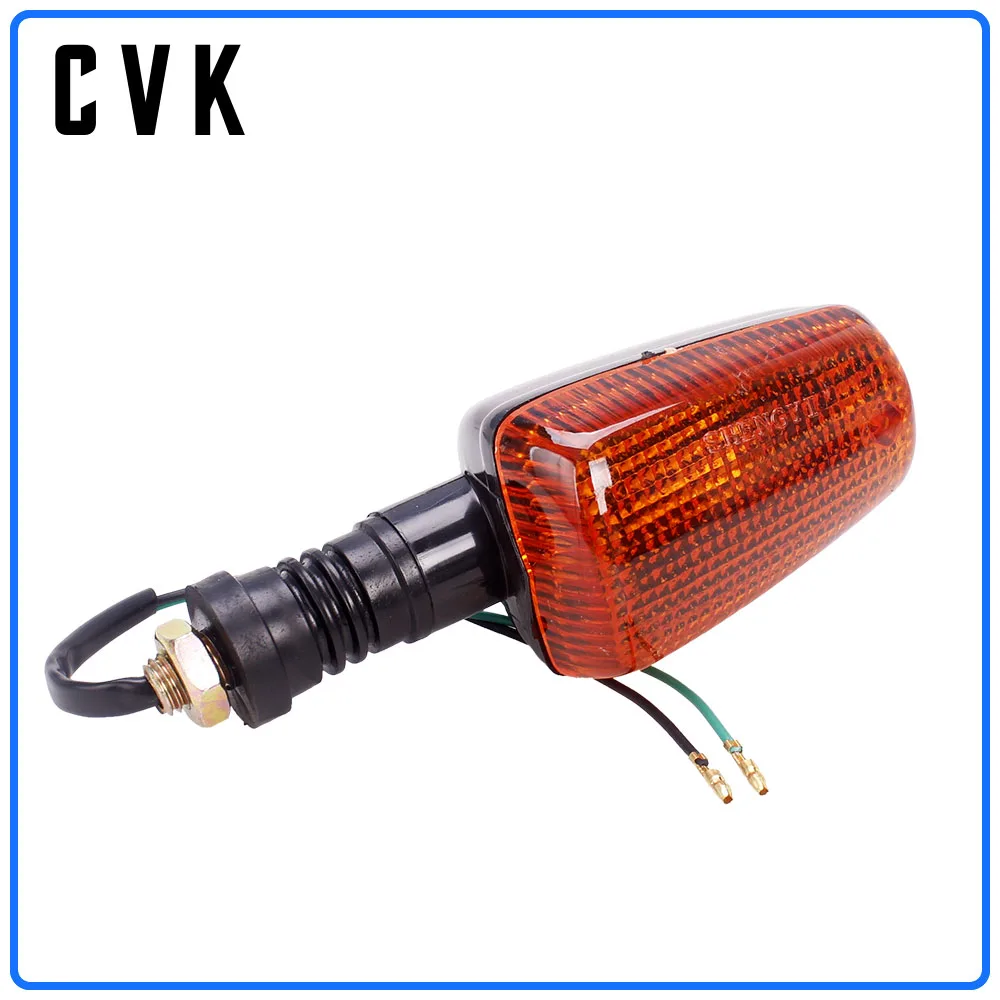 CVK 2pcs Left Right steering lamp Cornering Turn Signals Indicator Light Front Rear For YAMAHA XJR400 XJR1200 SRX250 SRX600