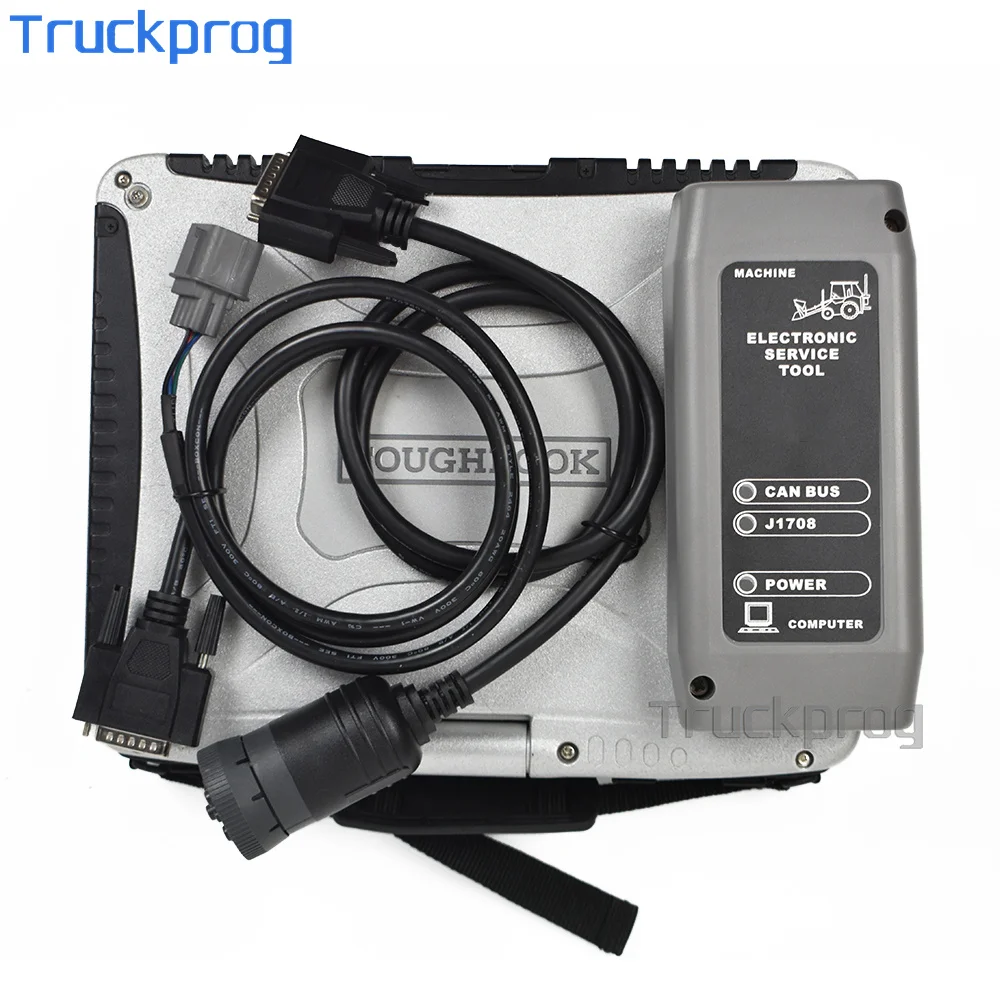 TruckProg Agricultural Construction Excavator Diagnostic Scanner with T420 Laptop for JCB servicemaster Electronic Service tool