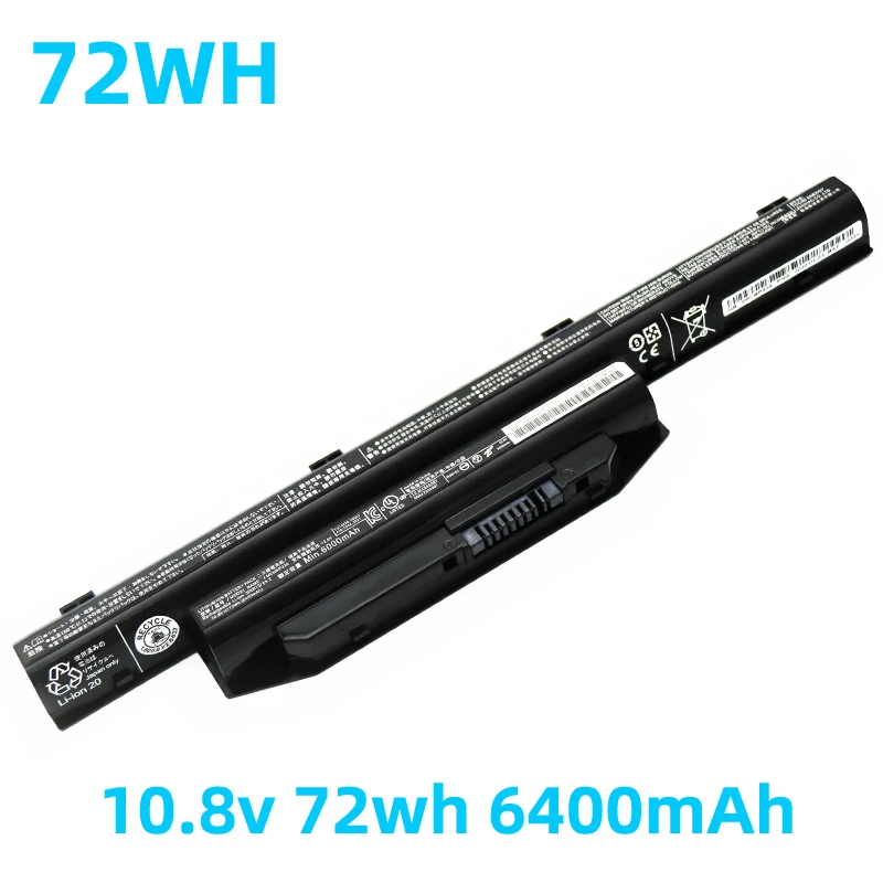 Batterie d'ordinateur portable FMVNBP235 FPCBP429 pour Fujitsu Lifebook A357 A514 A544-M7321NC A544-M75A2GB A555-VFY A557 AH544 AH564 E754 S935