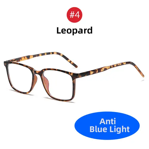 VIVIBEE Classic Square Blue Light Blocking Men Glasses Computer Gaming TR90 Black Anti Ray Eyeglasses Better Sleep Clear Eyewear - Image 18