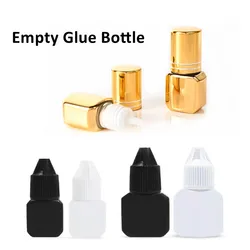 10pcs 5ml/8ml Empty Glue Bottle Eyelash Extension Glue Refillable Bottle Replaceable Bottle Glue Storage Container Makeup Tool