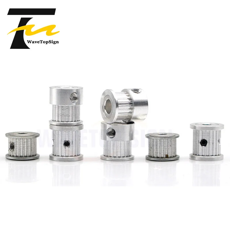 Timing Pulley MXL Gear Pulley Synchronous 20 Teeth Width 7/11/15mm Bore 3.175-8mm for DIY CO2 Laser Engraving Cutting Machine