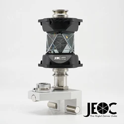 JEOC ATP1+Railshoe, 360 Degree Reflective Prism and Magnetic Railway Mount Set for Japanese Total Station