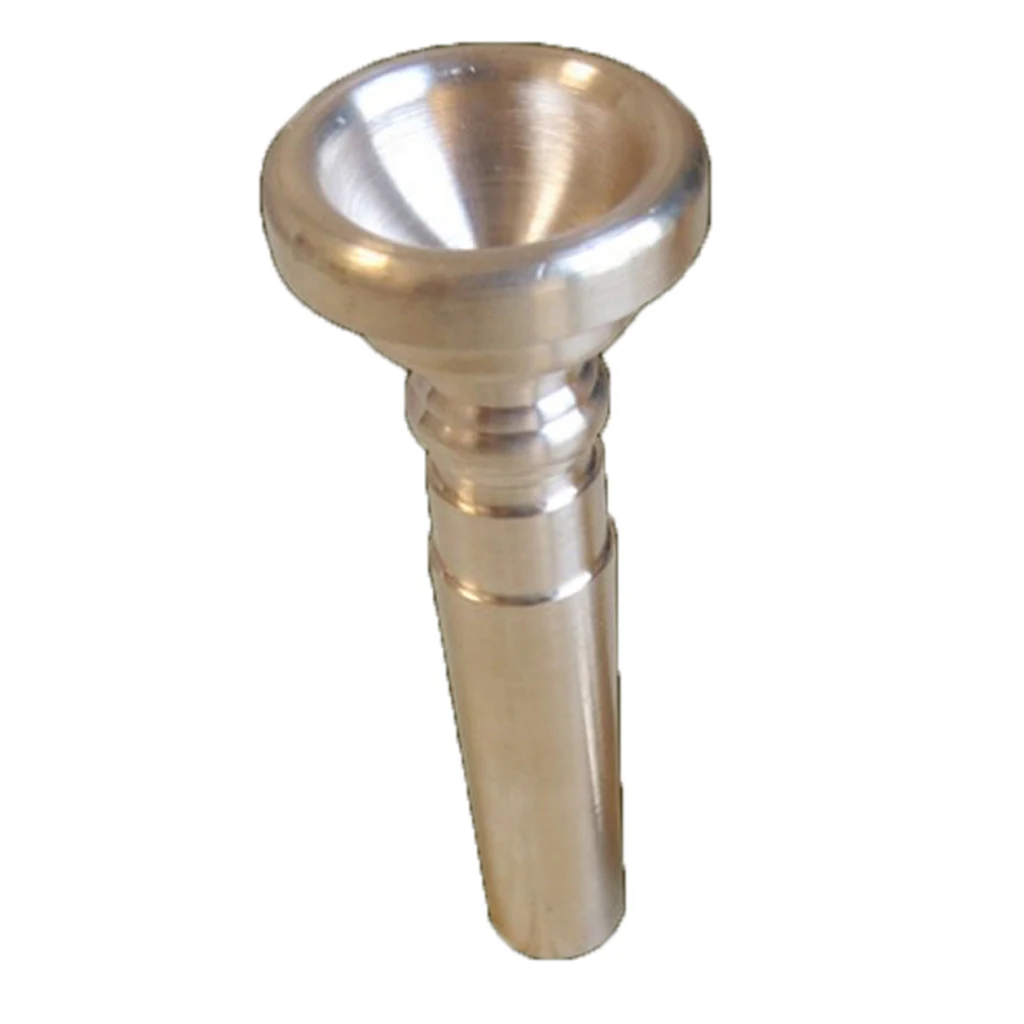 Brass Trumpet Mouth Bugle Mouthpiece for Trumpet Bugle Horn Replacement Accs