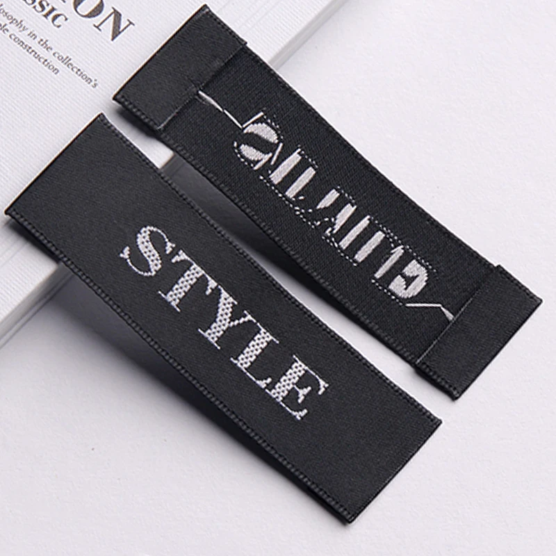 

Customized Garment Woven Labels/Printed Satin Labels/Fabric Texture Labels/Customized Clothing And Other Household Item Label