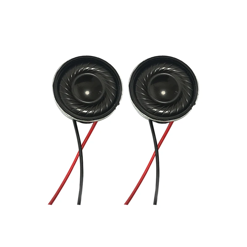 2 قطعة 1 بوصة 8Ohm 2 واط W8R مكبر صوت 23 مللي متر الجولة الداخلية المغناطيسي المتكلم مركب فيلم إصلاح مكبر الصوت الصغيرة 60 مللي متر كابل لتقوم بها بنفسك