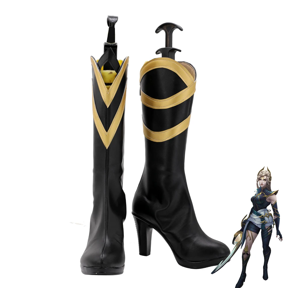 LOL Sentinel Diana Shoes Cosplay Women Boots