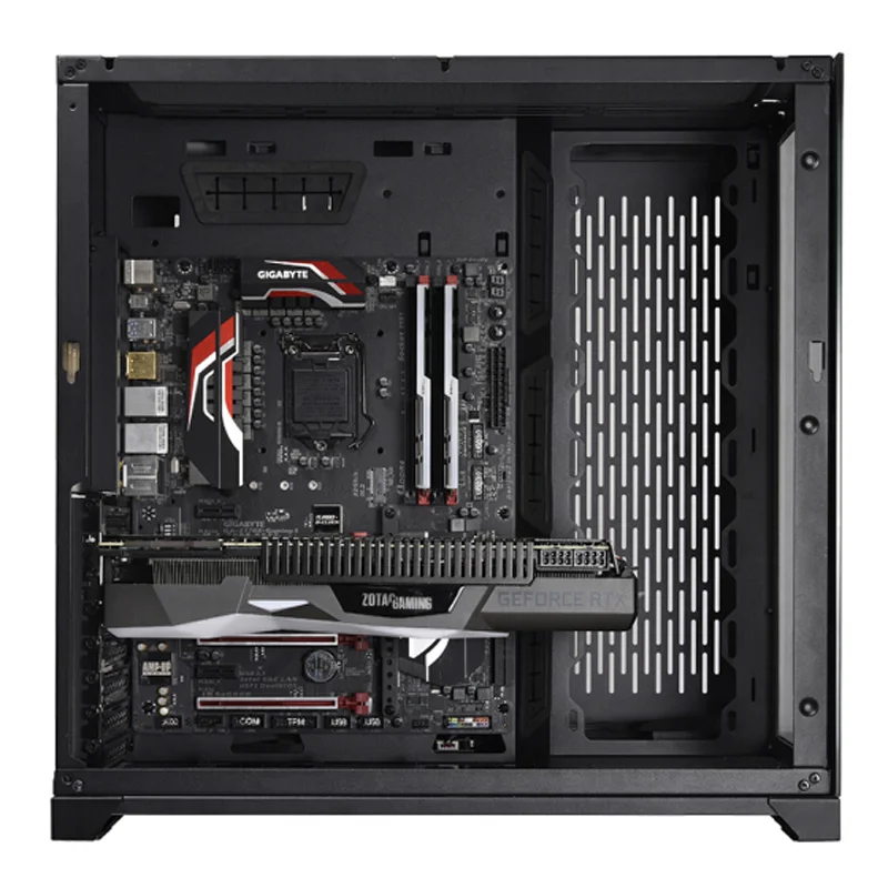 LIAN LI Metal Bracket Use For Single And Double Graphics Card GPU Video Card Holder Suit E-ATX  ATX Motherboard,GB-001