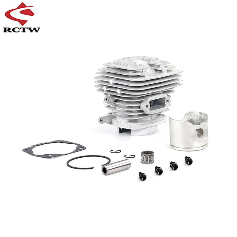 4 Hold Cylinder and Piston Kit Only Fit 71cc Engines for 1/5 Hpi Rovan Km Rofun Baja Losi Redcat Rcmk Fg Ddt Fid Truck Toy Parts