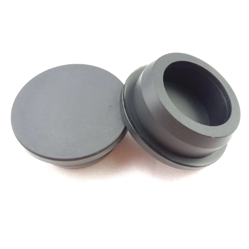 

1/5/10/50Pcs 6.8 7.3 7.8 to 50mm Black Silicone Rubber Hole Plugs T Type High Temperature Seal Stopper Dustproof Plug Gasket