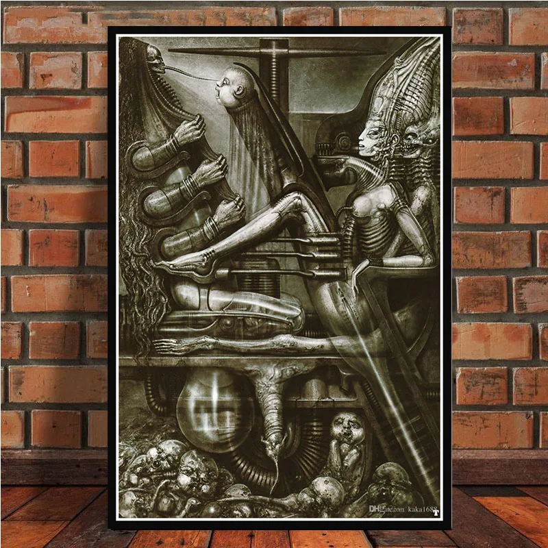H.R. Giger's Birth Machine: Is This Alien Artwork Worth Hanging in