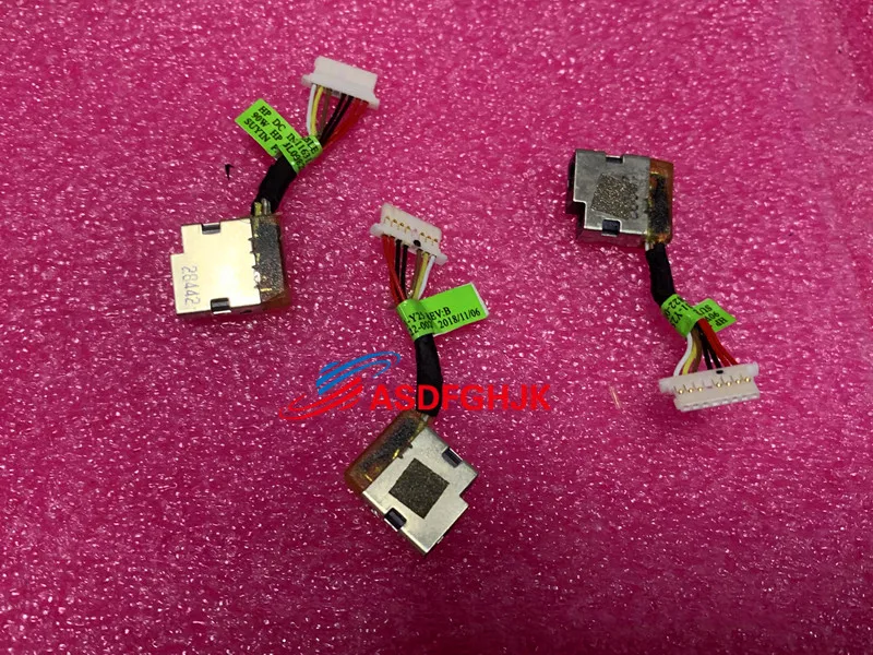 Used for HP Pavilion X360 14m-cd0001dx DC in Power Jack W/ Cable L11631-y25 Tested and working
