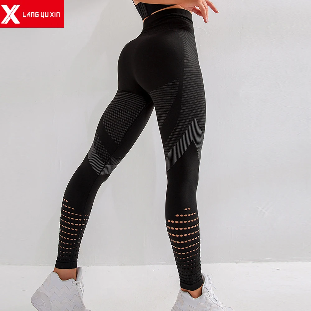 2020 New Women\'s High Waist Tummy Control Yoga Legging Tummy Control Workout Running Tights yoga pants Sweatpants