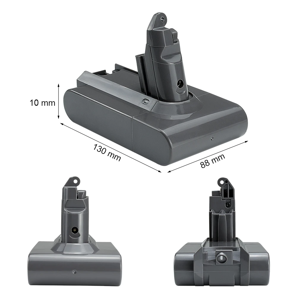 Waitley 21.6V 3500mAh Rechargeable Battery for Dyson V6 3.5Ah Vacuum Cleaner DC58 DC59 DC61 DC62 DC74 SV09 SV07 SV03 965874-02