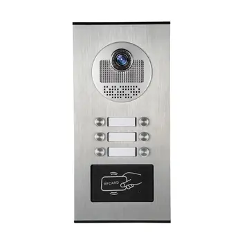 SmartYIBA 7 ''RFID วิดีโอประตูโทรศัพท์ Doorbell ชุด Villa Building Video Intercom ระบบสูงสุด 12pcs สําหรับตัวเลือก