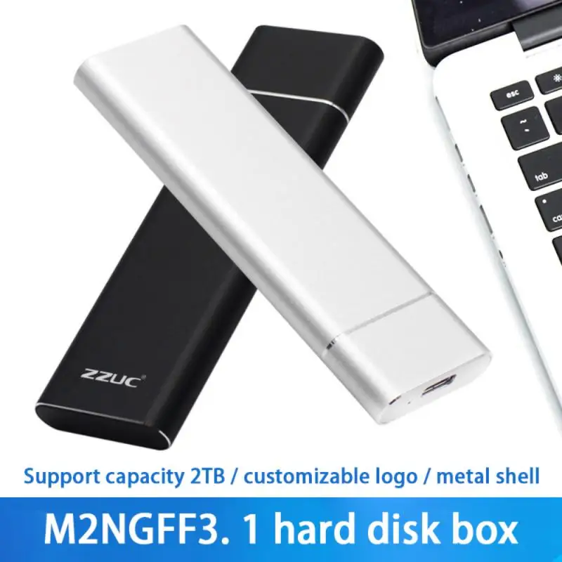 USB3.1 Type-C to M.2 M Key NVMe PCIE SSD Box Solid State Drive Housing Case 10Gbps M2 SSD 2280 Hard Drive Disk Enclosure