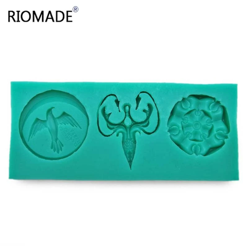 Lion Beer Holy Beast Silicone Mold Fondant Molds Cake Decorating Tools Cupcake Chocolate Dessert kitchen Baking Mould