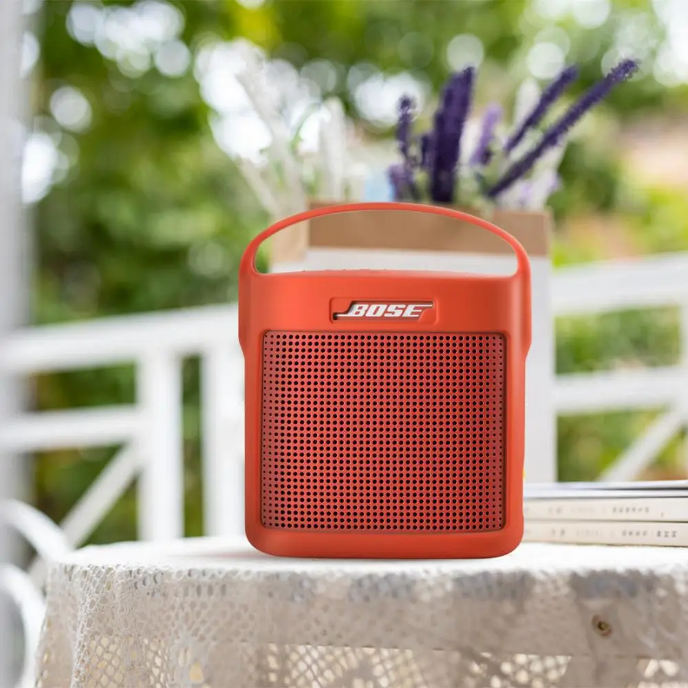 BOSE Bluetoothスピーカー 別売り替えカバー（赤）付き(ジャンク品