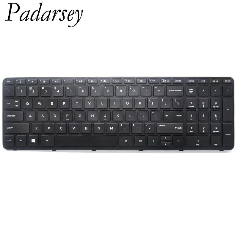 Padarsey Replacement Keyboard with Frame Compatible with HP Pavilion 17-E 17-E000 17-e100 17z-e000 17-e017cl 17-e017dx 17-e019dx