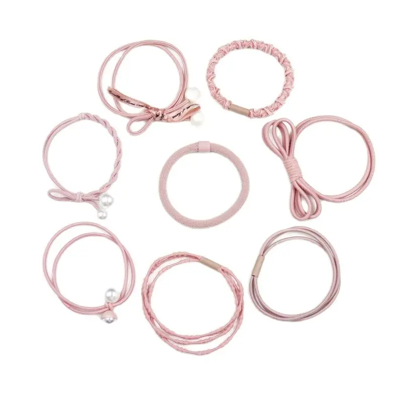 

8PCS/LOT Similar MIX Hair Accessories For Women Headband,Elastic Bands For Hair For Girls,Handmade Hair Ornaments For Kids NEW