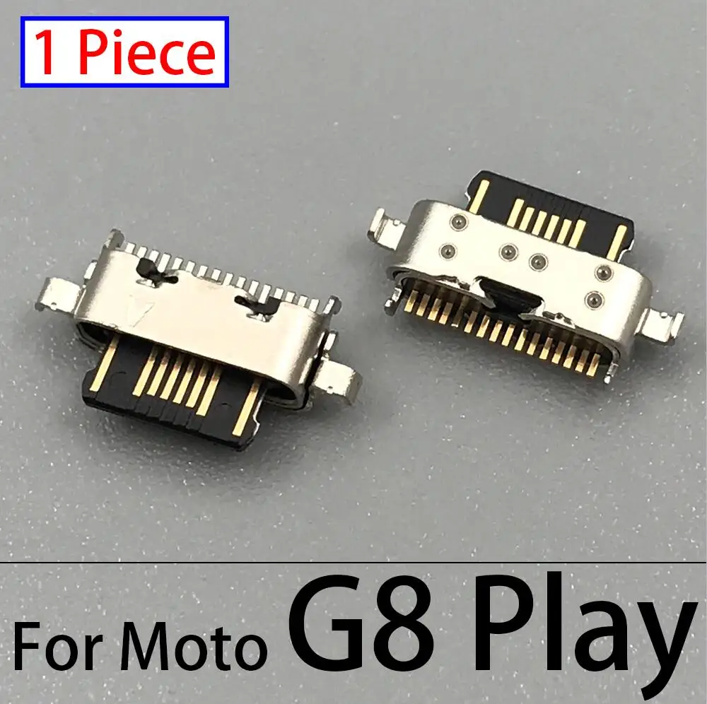 5Pcs ，NEW Type-C USB Charging Port Jack Connector Socket Data Tail Plug For Moto G3 G9 G4 G5 G5S G5S G6 G7 G8 Plus Play Power