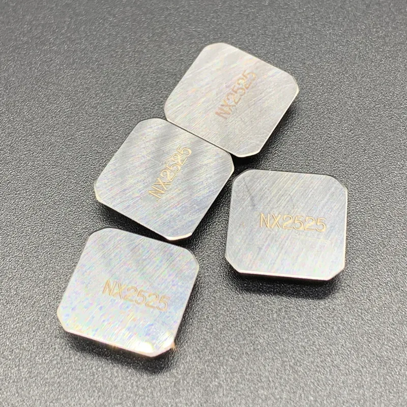 高品質の超硬インサート,金属カッター,旋盤,cnc,seen1203 nx2525,10個