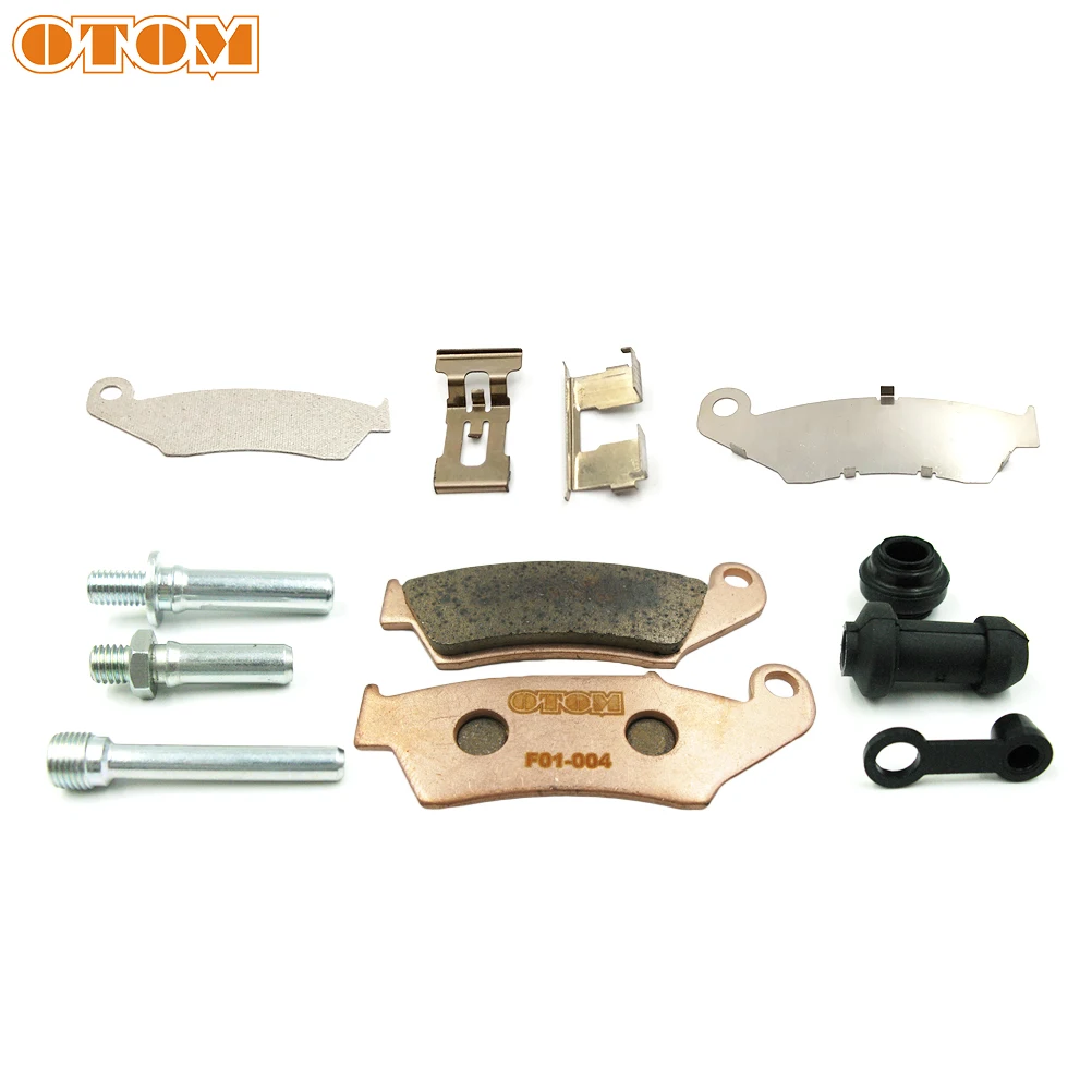 OTOM Motocycle Front Brake Nissin Caliper Repair Parts Spring Hoof Piece Insulation Pad For HONDA CR125/250R CRF250R/X CRF450R/X