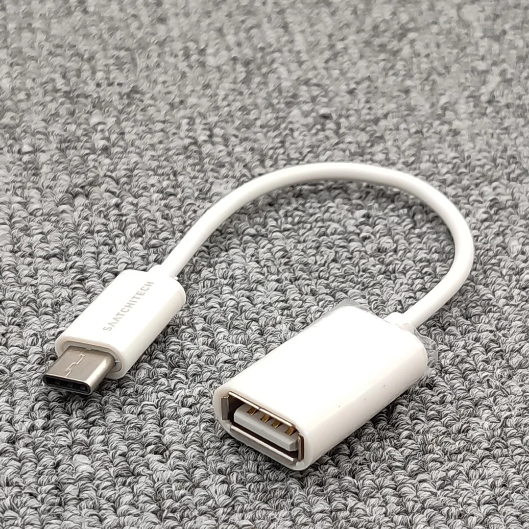 สายเคเบิลอะแดปเตอร์ OTG USB หญิงประเภท C ข้อมูลสายชาร์จอ่าน U Disk Adapter Plug