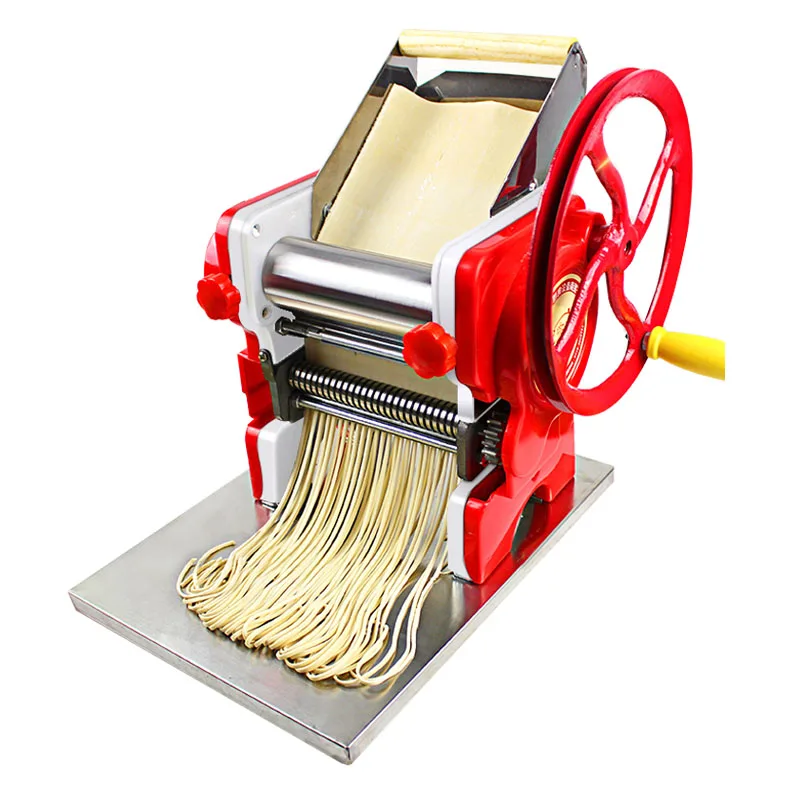 

New Household Manual noodles machine stainless steel pasta machine Pasta Maker Machine Commercial Use 18cm noodle roller width