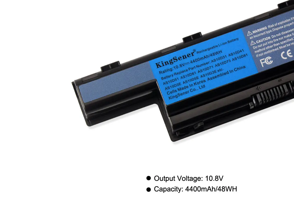 KingSener AS10D31 Laptop Battery For Acer 5742 4551G 4741G 5560G 5741G 5742G 5750G 7750G 7760G AS10D51 AS10D71 AS10D81 AS10D73