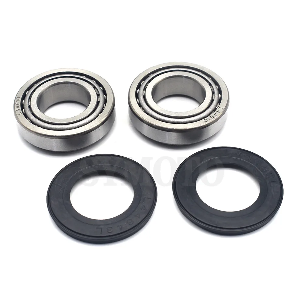 Motorcycle Bearing CONE L44643 Steering Head Bearing With Seal For Harley Touring Sportster 883 1200 XL Dyna Softail ALL 25x50mm